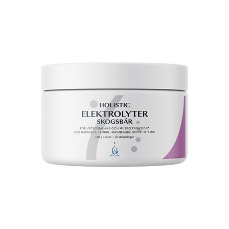Holistic Elektrolyter skogsbär 140 g