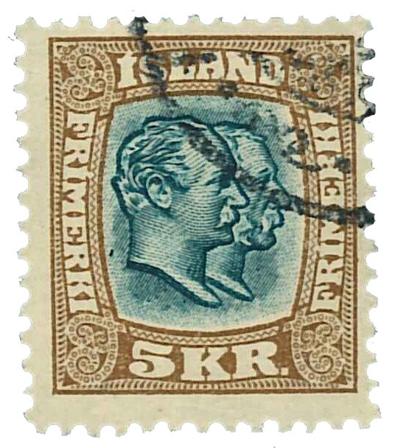 Island 1907 - AFA 62 - Stemplet