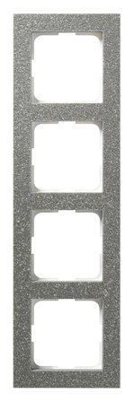 Elko Plus Option Kombinasjonsramme skifer 4, Strømbrytere & vegguttak