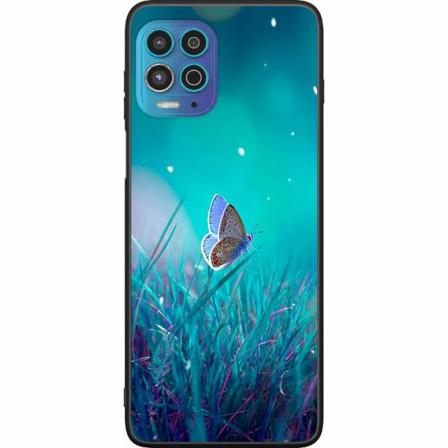 Motorola Moto G100 Svart Skal Magical Butterfly