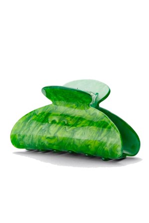 Carla hair claw Peridot green