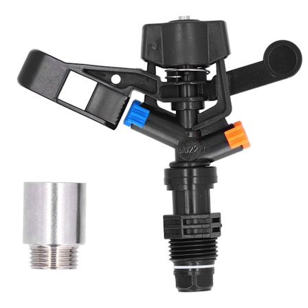 G1/2 Uroskierre Automaattinen Sadetin Vihertävä 360 Asteen Kierto Maatalouden Kastelu Keinukastelulaite