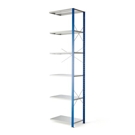 Regalsystem MIX, Anbaumodul, 3000 x 800 x 500 mm