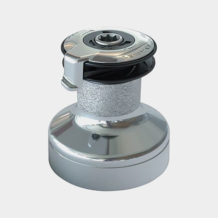 Skødespil Lewmar EVO 55ST, Chrome Bronze, selvskødende, 2-trins, forkromet bronze, passer til Ø8 - 16 mm reb