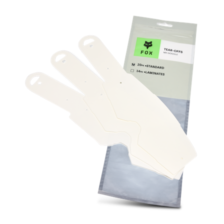 Tear Offs FOX MX24 Airspace/Main Klar (20er-Pack)