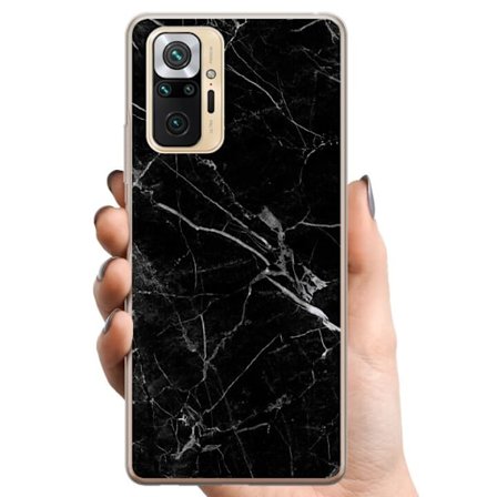 Kompatibelt Mobilskal till Xiaomi Xiaomi Redmi Note 10 Pro black marble