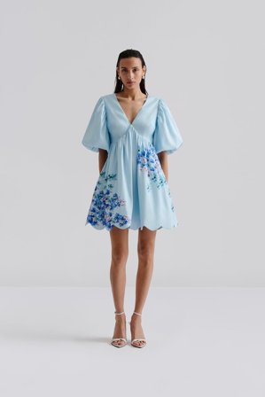 Malina - Dana mini dress - XL - Ice Blue