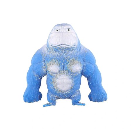 Myk Stretch Gorilla Figur Latex Gorilla Fidget Leke, Super Stor Squishy Gorilla Elastisk Gorilla Apeleke
