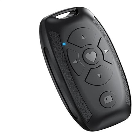 Trådlös självutlösare, kamera, slutarfjärrkontroll, mobiltelefon, Bluetooth-fjärrkontroll för realtidsvideo | Smart USB-laddning, 10–15 m räckvidd