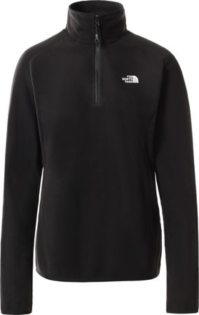 The North Face Women's 100 Glacier 1/4 Zip Fleece Women Mid layer tops Black M