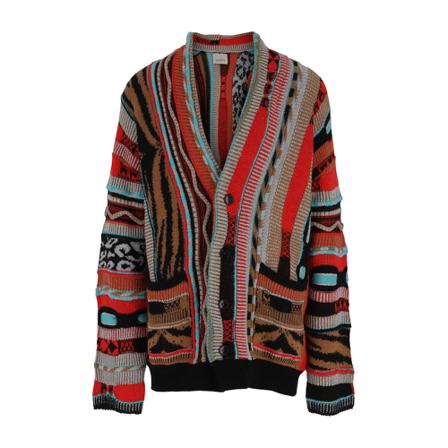 Laneus, Cardigan Rood, Heren, Maat:S