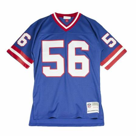 Mitchell & Ness, american football jersey man new york giants 1986 lawrence taylor no 56 Niebieski, Mężczyzna, Rozmiar: S