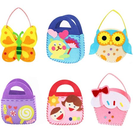 6-delt sykit til børn (forskellige farver), gør-det-selv-sæt til små piger