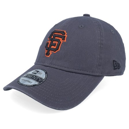 New Era - MLB Gris unconstructed Casquette - San Francisco Giants MLB Charcoal Dad Cap @ Hatstore