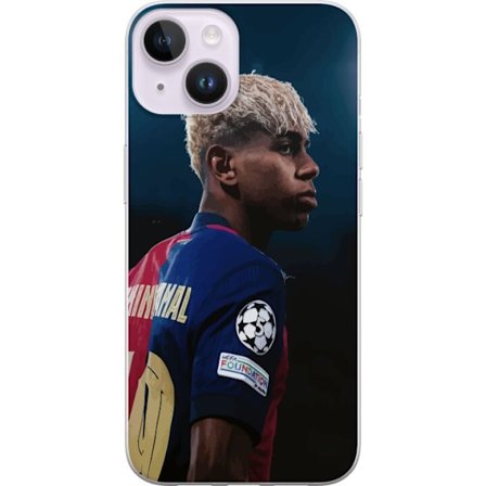 Kompatibelt Mobildeksel til Apple iPhone 14 Plus Lamine Yamal - Barcelonas Wonderkid i Fokus