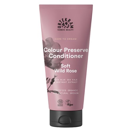 Urtekram Nordic Beauty Balsam Color Preserve Soft Wild Rose 180 ml