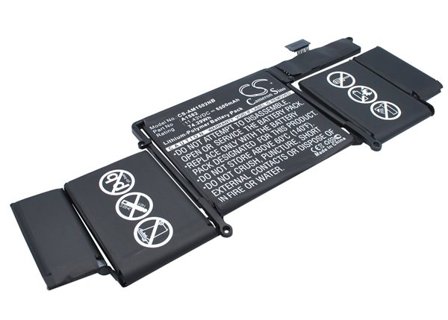 Batteri til bærbar PC for Apple Macbook Pro 13" 2015 Retina, MF841LL/A og andre.