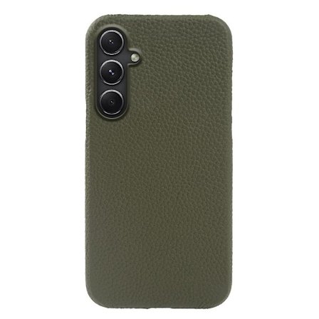 Til Samsung Galaxy A34 5g magnetisk telefontaske Læderbelagt pc ufuldstændig dæksel Bagsideskal