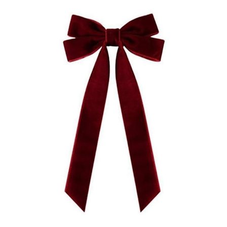 12 kpl Samettirusetteja Uudelleenkäytettävä Joulukoriste Samettinauharusetit Vintage Yksivärinen Samettirusetti Joulukuusi Seppele DIY Käsityöt 