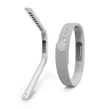 Kompatibelt med Fitbit Flex 2 Armbånd, Erstatningsarmbånd Kompatibelt med Fitbit Flex 2 Grå S Grey S