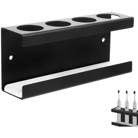 Tandborsthållare - 20*5*8.5 cm - Väggmonterad tandborsthållare - med absorberande dyna