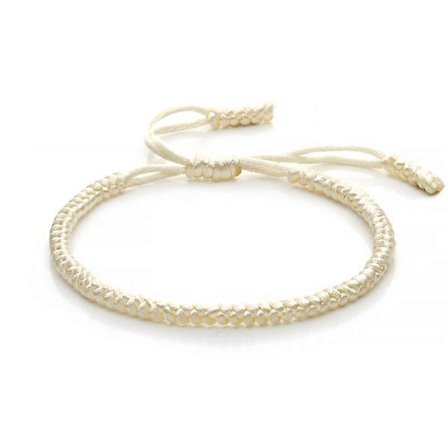 Håndlavet tibetansk buddhistisk flerfarvet lykkeknude reb armbånd kvinder justerbare charme armbånd & armringe til mænd vintage smykker