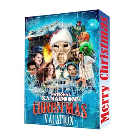 Julekalender med nedtelling i 24 dager - Gavebokskalender - National Lampoon's Christmas Vacation - Blind Box