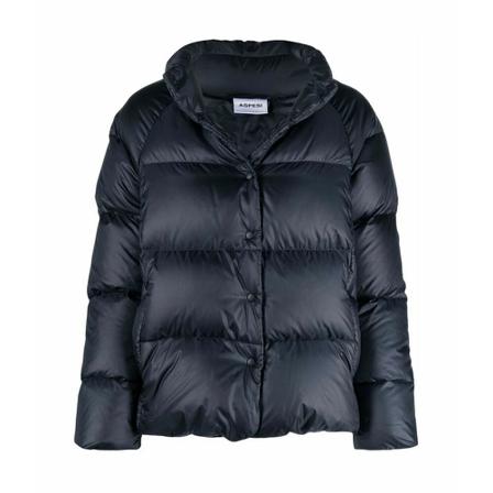Aspesi, 1N17E04185100 Down Jacket Niebieski, Kobieta, Rozmiar: L