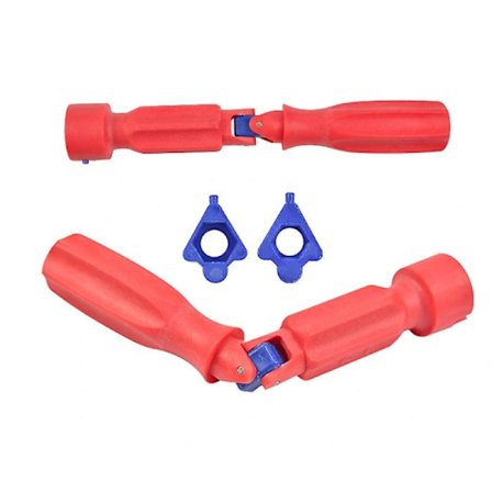 Toiletsæde installationsnøgle Reparationsværktøj 3 stk