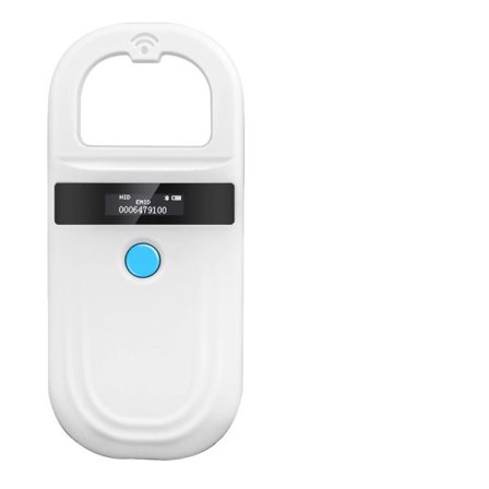 Håndholdt 134,2KHz 125kHz Dyr RFID Leser Kjæledyr Katt Hund Mikrobrikke Skanner FDX-B Glass Chip USB/Bluetooth Tag Reader with Tags