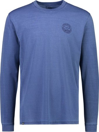 Mons Royale Men's Icon LS Garment Dyed Men long-sleeved sweaters Blue XXL