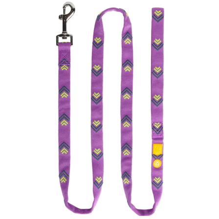 Woolly Wolf Northern Lights Leash Violet