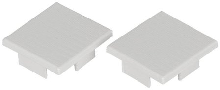 Hide-a-Lite Art High Gavl 2-pakning Aluminium, Belysning