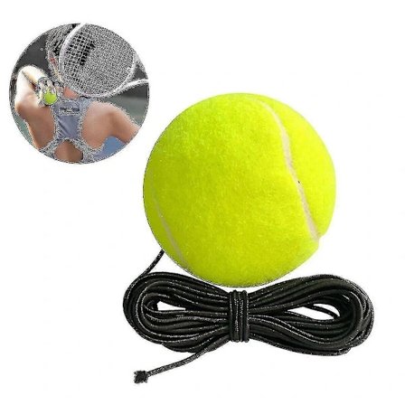 2x Tennis Harjoitus Swingball Vaihtopallo Säädettävä Kiinnitysköysi Uusi