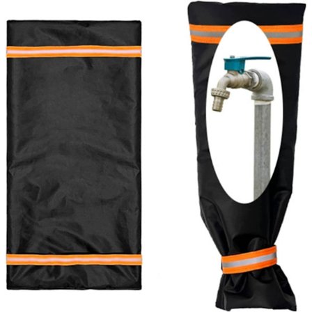 Frostbeskyttelsesdeksel for kran - Universelt frostbeskyttelsesdeksel - Frysebeskyttelsesdeksel for kran - Utendørs kranbeskyttelse for vinter - 