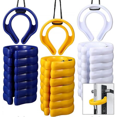 24 stk. Førstehjælper Dørstop Jam med Reb Lovhåndhævelse Gear Taktisk Dør Jammer Kile til Politi Brandmand Akut Medicinske Tjenester Hjem