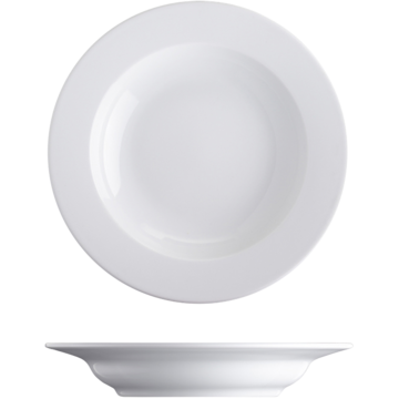 Djup Tallrik G. Benedikt Basic 22cm Vit