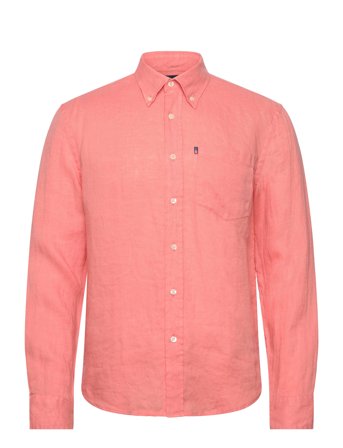 Casual Linen B.d Shirt Pink Lexington Clothing