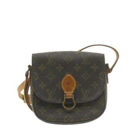 Louis Vuitton Vintage, Pre-owned Canvas louis-vuitton-bags Bruin, Dames, Maat:ONE Size