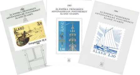 Åland - Årsmapper 1984-86