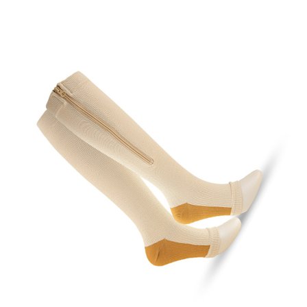 Lynlås kompressionsstrømper til kvinder og mænd