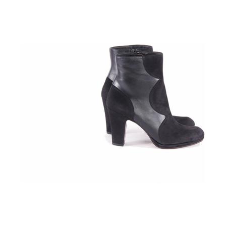 Chie Mihara, Ankle Boots Zwart, Dames, Maat:40 EU