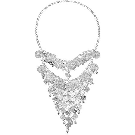 Lady Cosplay Vatsatanssi Korut Kolikko Huivi