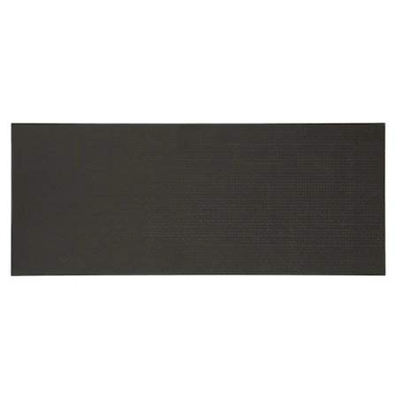 /EA/3K mat kulfiberlaminatplade Twillvævet kulfiberplade til gør-det-selv-håndværk CNC-gravering 100x250x1,0 mm / 3,9x9,8x0,04in
