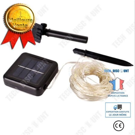 Valoketju - TD - Violetti - 5M - LED - Aurinkokäyttöinen - Ulkokäyttöön