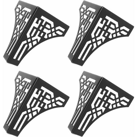 4 kpl Huonekalujen Kuppi Jalat Modernit Huonekalujen Jalat Mustat Jalat 13cm——