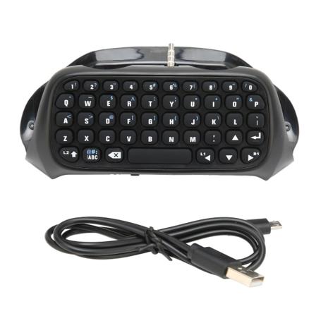 Langaton Mini Bluetooth -näppäimistö DC 5V vakaa kannettava peliohjain viestinäppäimistö PS4-ohjaimelle- W