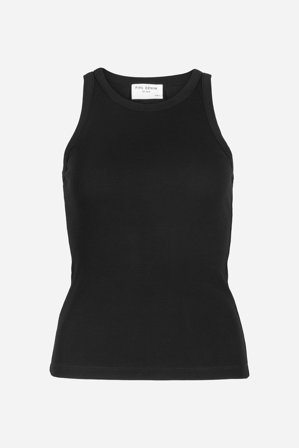 CAMILLA PIHL - Pia Rib Singlet - Black - XXL