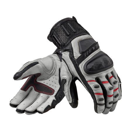 Motorradhandschuhe Rev'It! Cayenne 2 Schwarz/Silber M