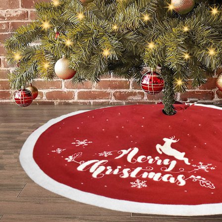 Joulukuusen hame, jossa lumihiutale